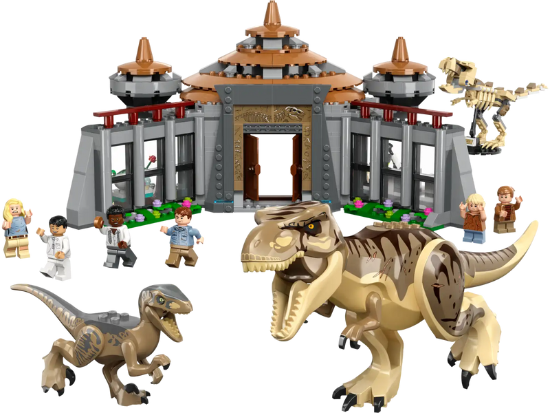 Lego 76961 Visitor Center: T. rex & Raptor Attack