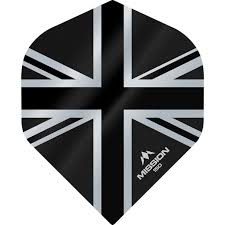 Mission Alliance Black Union Jack Darts Flights