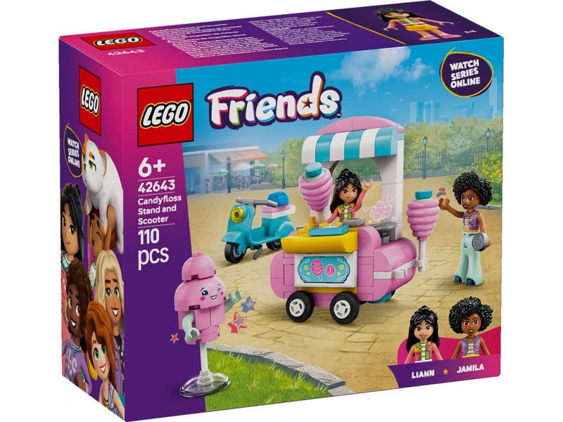 Lego Friends Cotton Candy Stand & Scooter (42643)