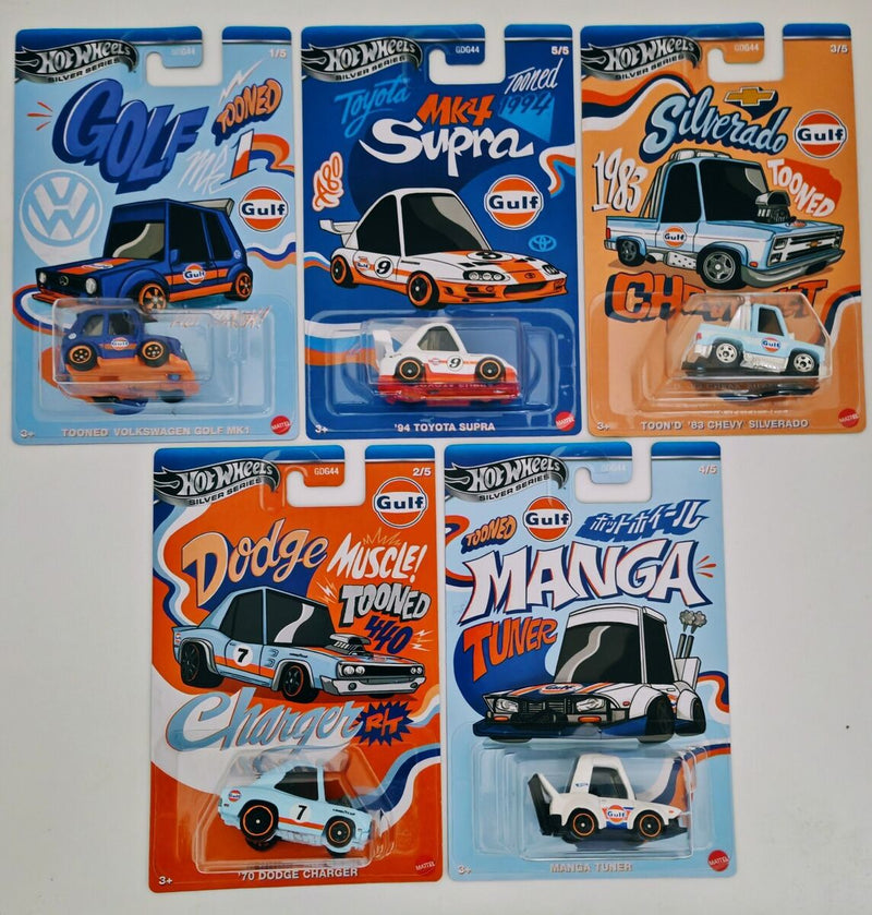 Hot Wheels Silver Series Tooned Collection