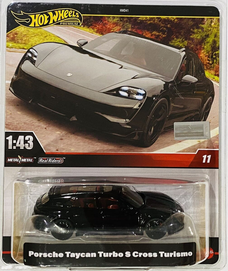 Hot Wheels Premium 1:43 Porsche Taycan Turbo S Cross Turismo