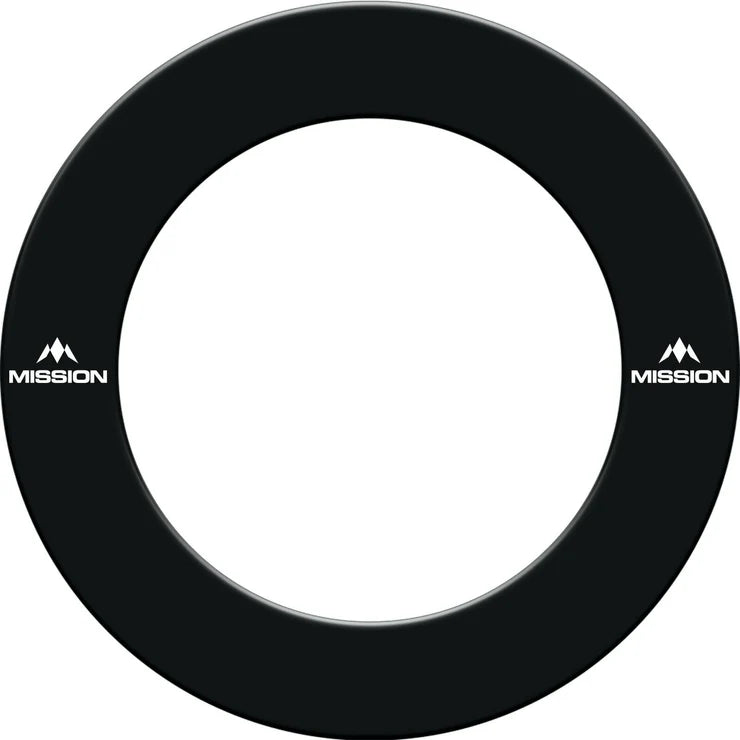 Mission Dartboard Surround (Black)